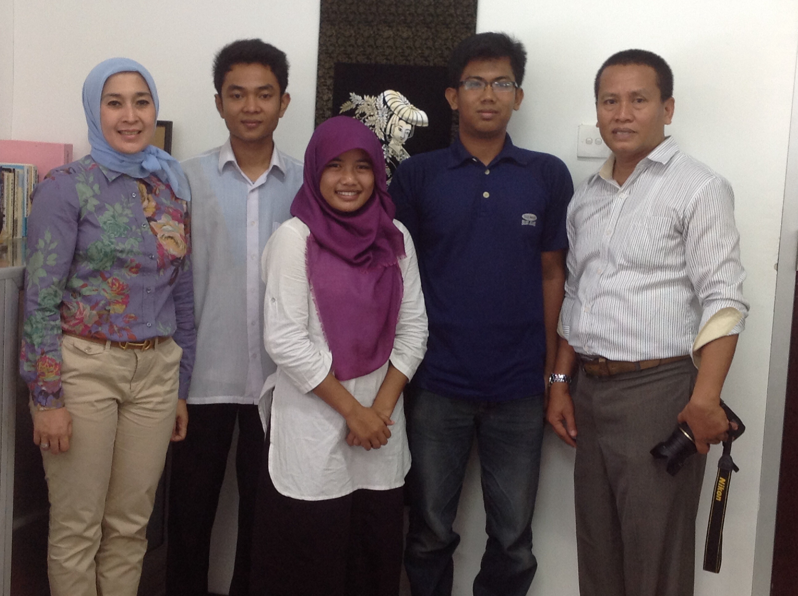 Sastra Jepang UBH, Kirim 3 Mahasiswa ke Negeri Sakura