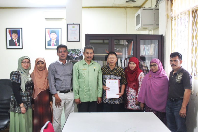FTI UBH dan Dinas Kopersi UMKM Perindag Agam Jalin Kerjasama