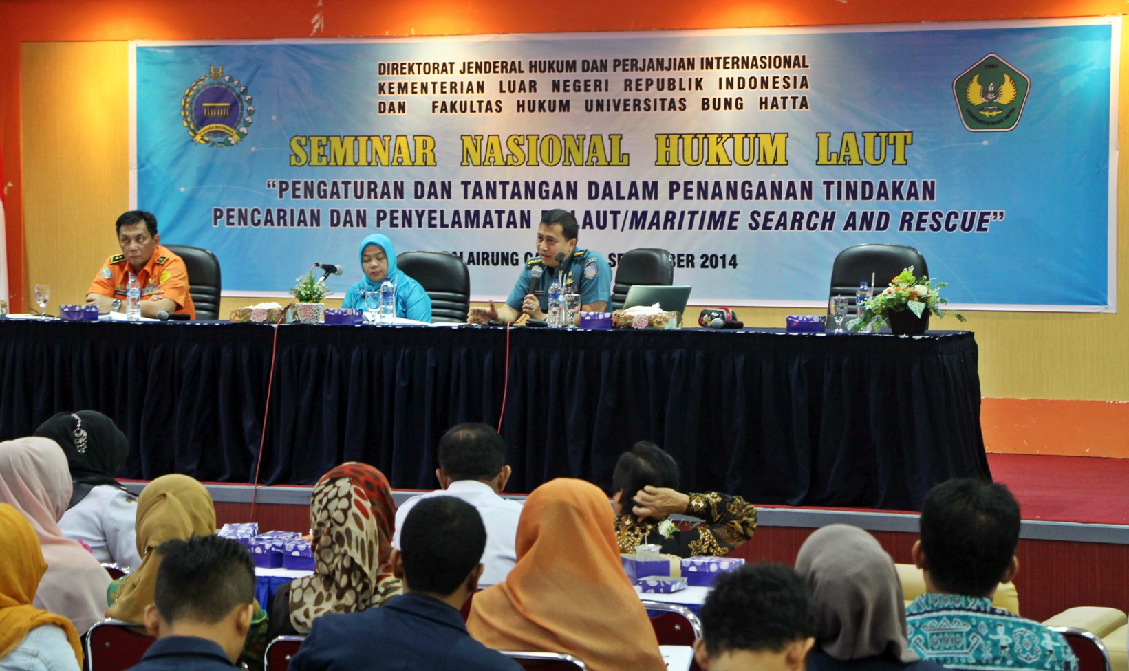 Kemenlu RI dan UBH Gelar Seminar Nasional Hukum Laut