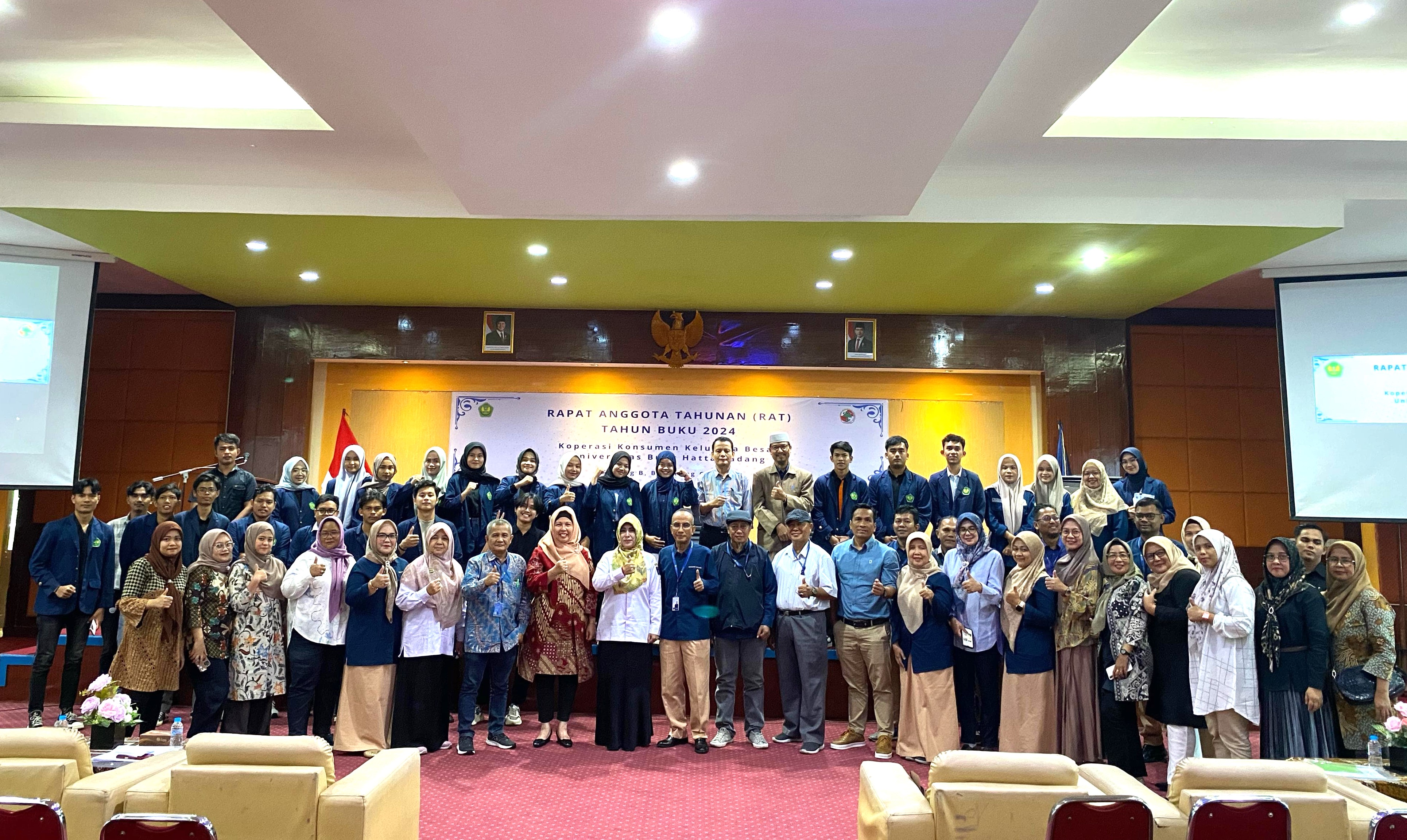 Koperasi Keluarga Besar Universitas Bung Hatta Gelar RAT Tahun Buku 2024