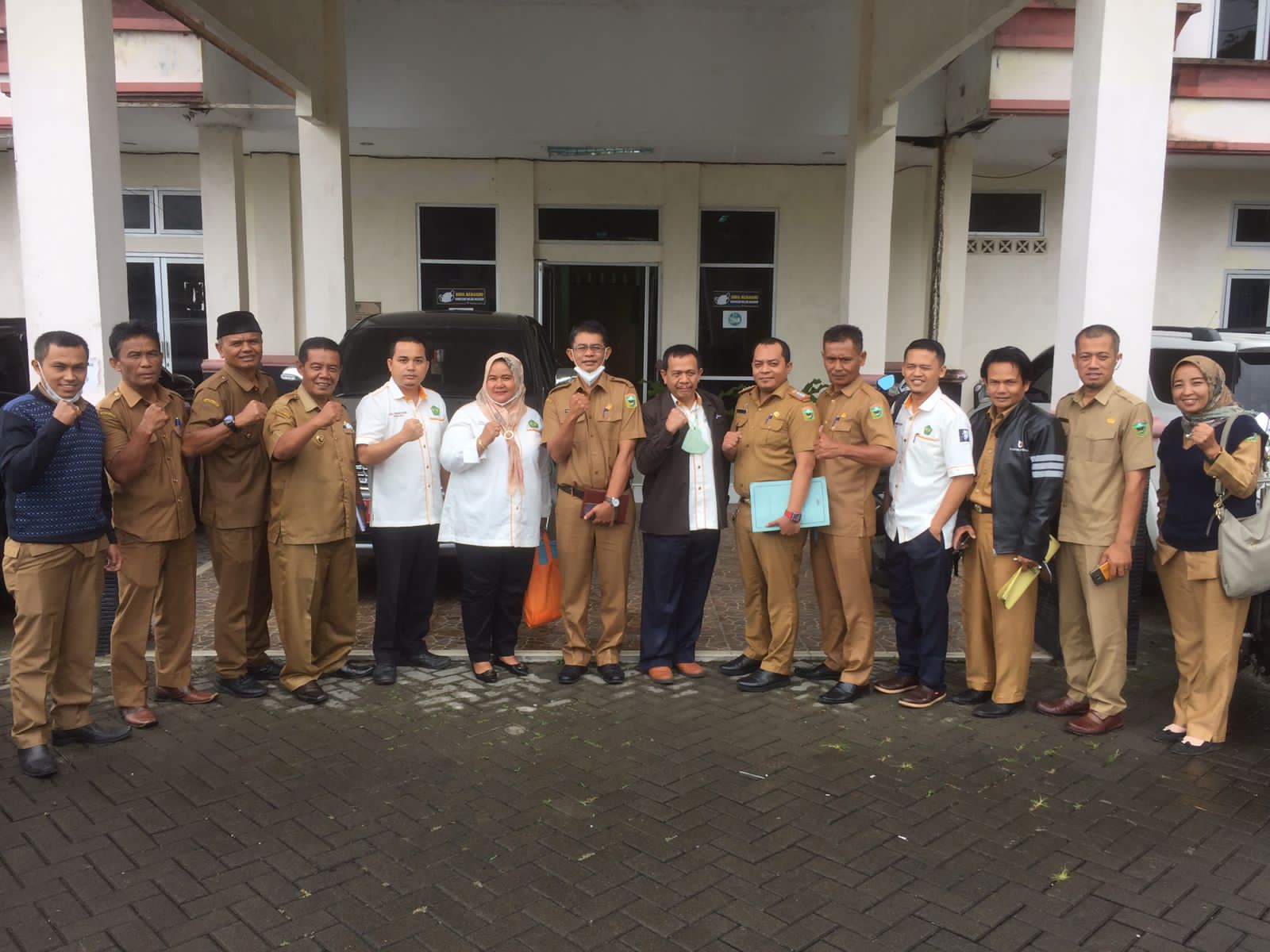 Korkab dan Pengelola KKN PPM-T Lakukan Audiensi Bersama DPMN dan SKDP Kab. Solok