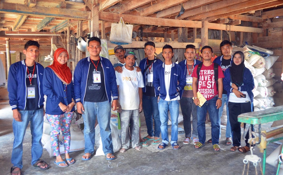 Mahasiswa KKN-PPM UBH Lakukan Penyuluhan di Pengilingan Padi