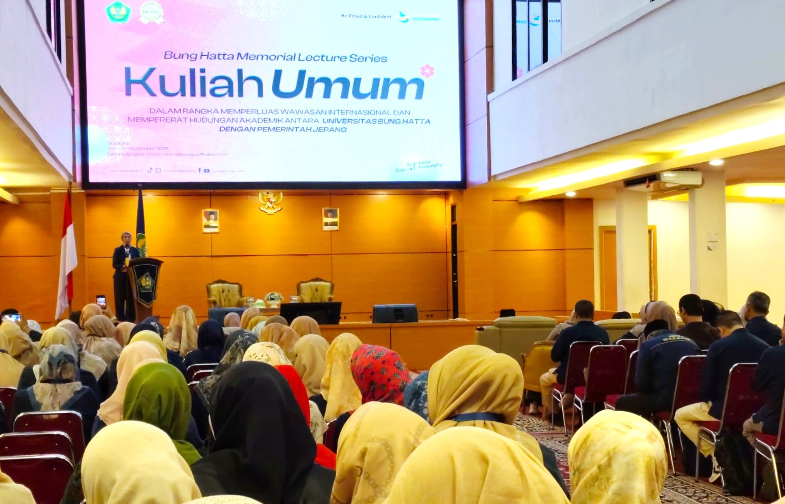 Konsulat Jepang-Medan Berikan Kuliah Umum Di Universitas Bung Hatta