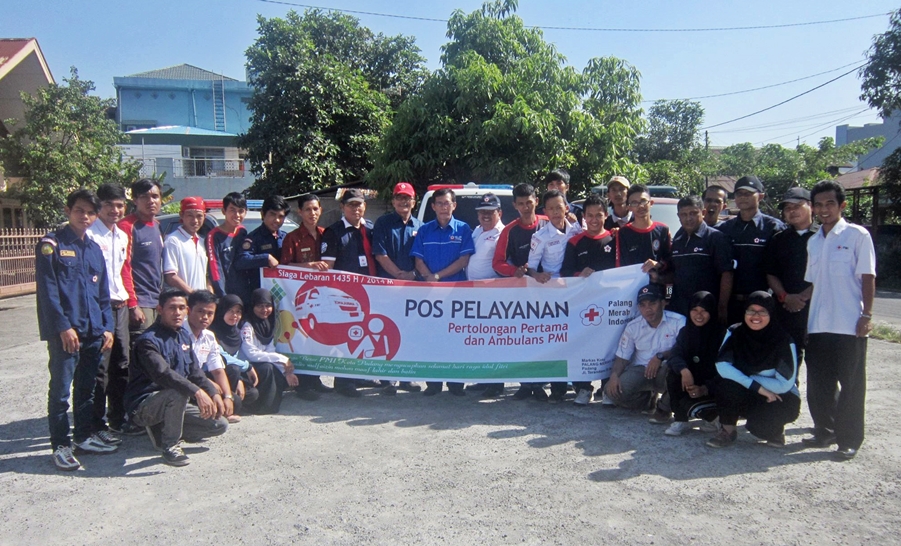 Lebaran Idul Fitri  2014, KSR PMI Proklamator Kirim 5 Relawan
