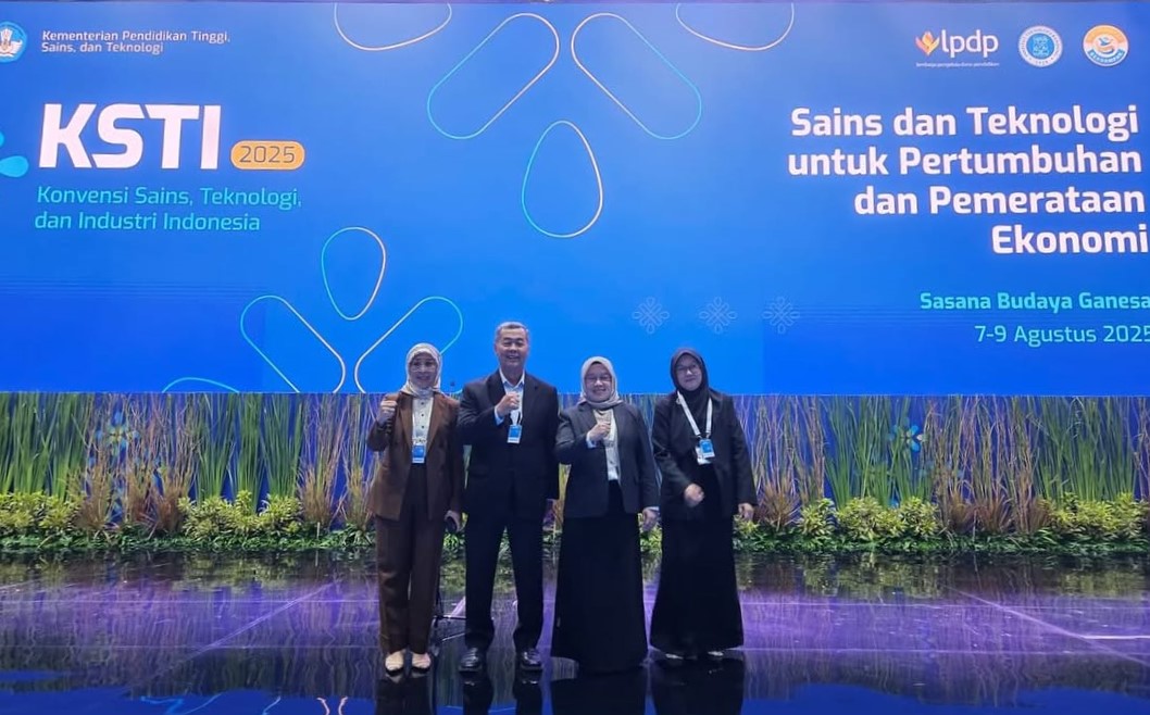Universitas Bung Hatta Wakili Sumatera Barat dan Jambi dalam Konvensi Sains, Teknologi, dan Industri Indonesia (KSTI) 2025