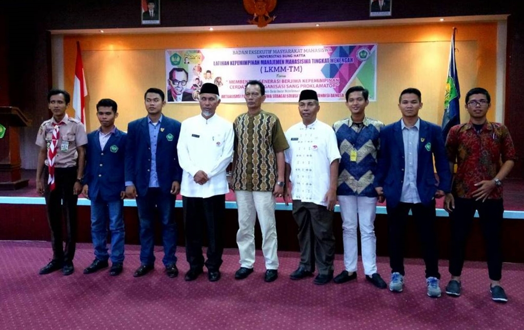 BEMM Universitas Bung Hatta Gelar LKMM Tingkat Menengah