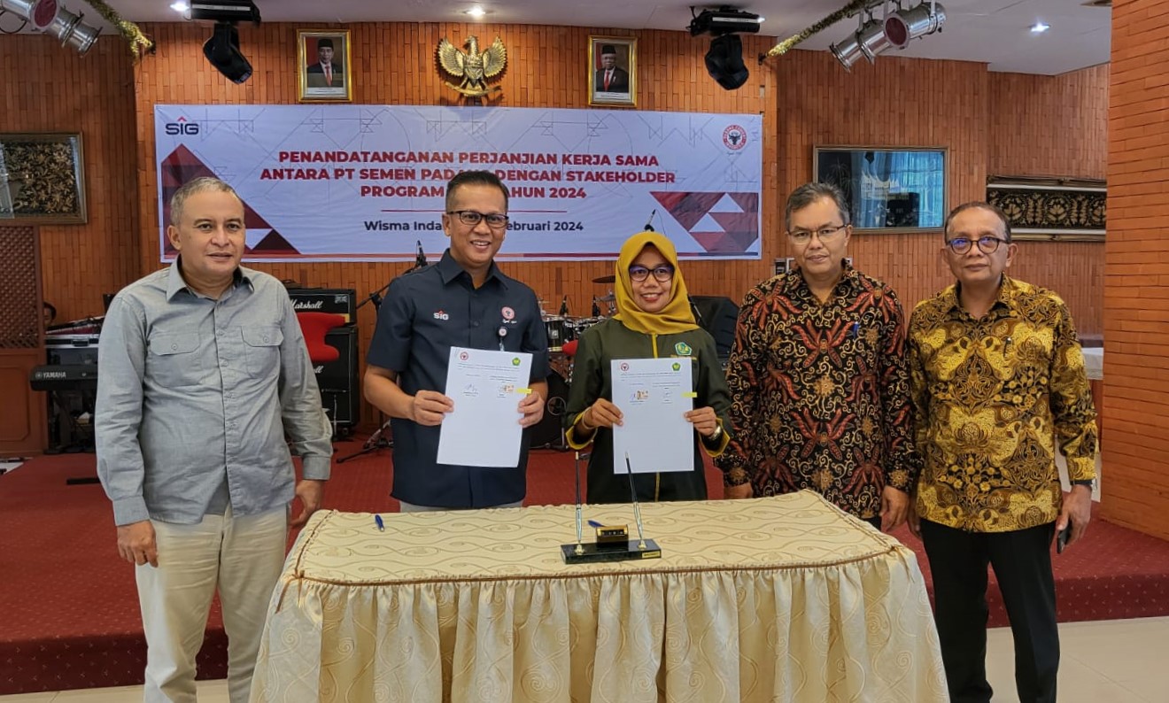 Program TJSL PT.Semen Padang Konservasi Ikan Garing,  Gandeng LPPM Universitas Bung Hatta