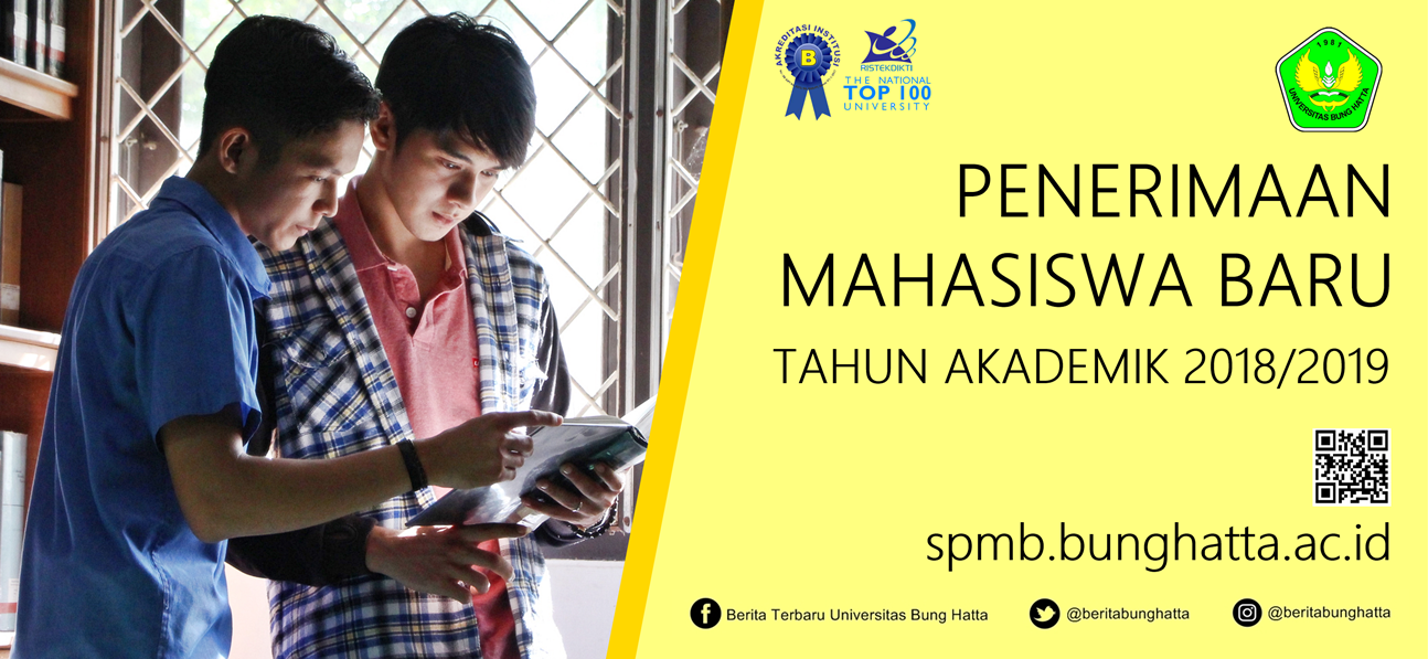 Penerimaan Mahasiswa Baru Tahun Akademik Tahun 2018/2019