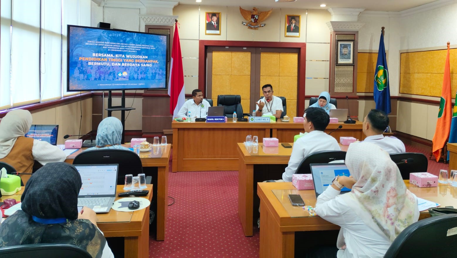 Tim ME-CKPT LLDIKTI Wilayah X Kunjungi Universitas Bung Hatta