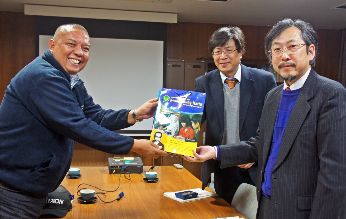 Universitas Bung Hatta Jajaki Kerjsama dengan Shinshu University Jepang