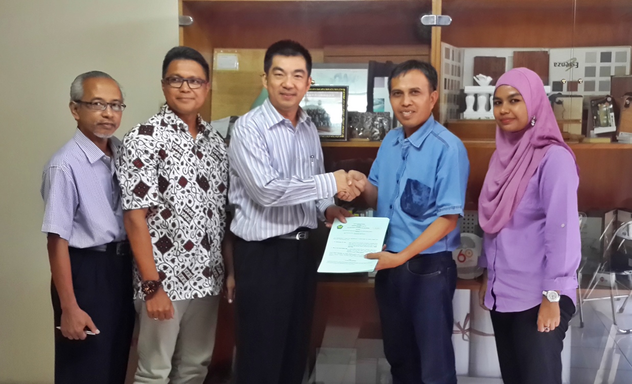 Teknik Ekonomi Konstrusksi (QS) UBH Lakukan Road Show dan MoU dengan Perusahaan Konstruksi