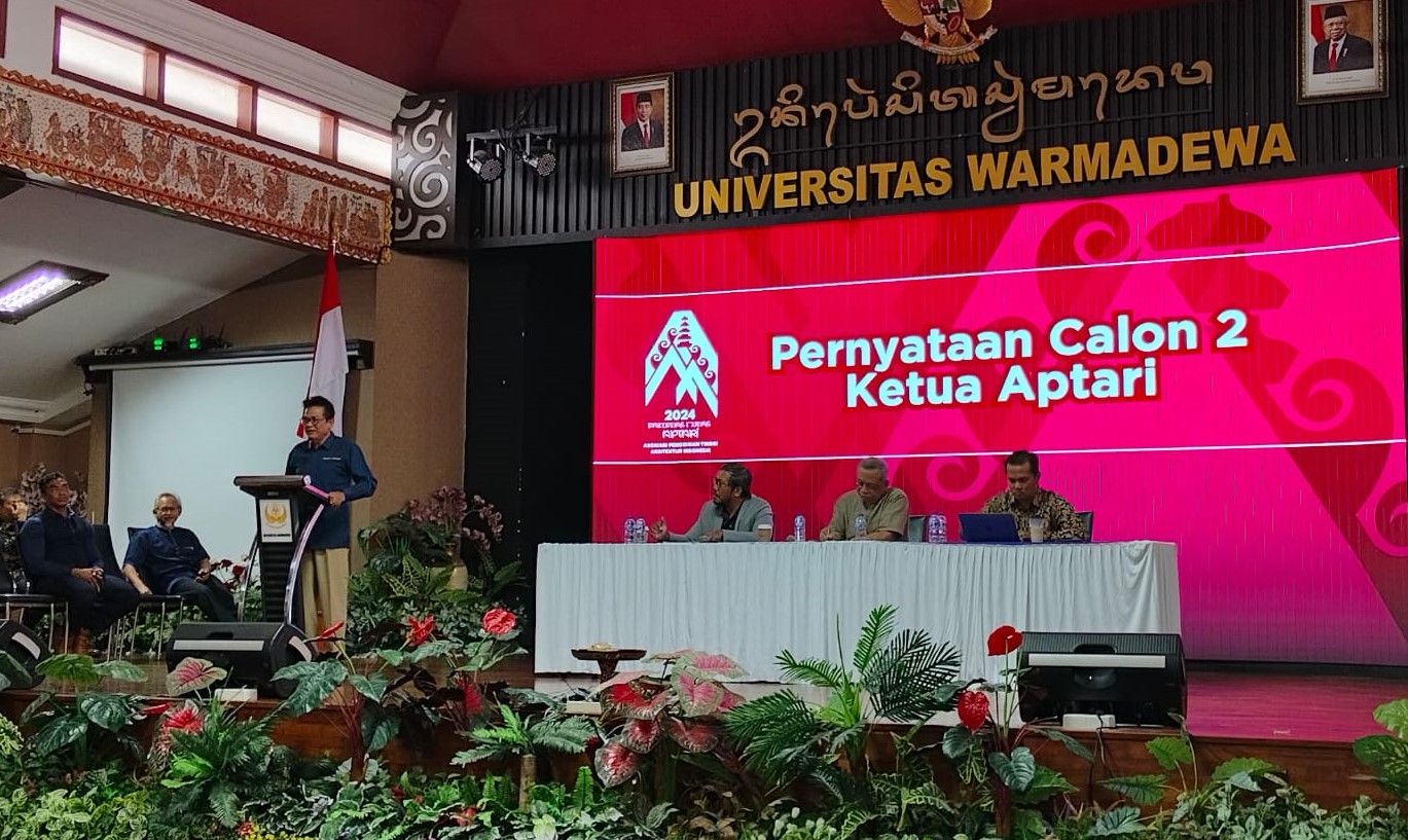 Ketua Jurusan Arsitektur FTSP-Universitas Bung Hatta Ramaikan Bursa Calon Ketua Asosiasi Pendidikan Tinggi Arsitektur Indonesia