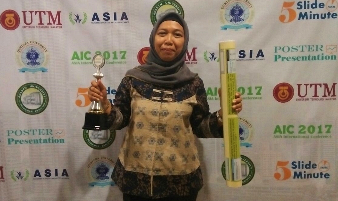 Popi Fauziati, SE.,M.Si ,Akt,CA Dosen Akuntanasi Menjadi Presenter Terbai di Asia International Conference 2017