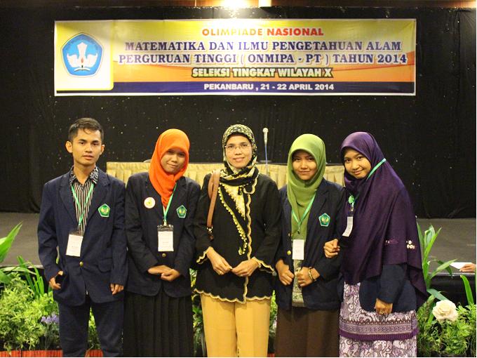 UBH Ikuti Seleksi Olimpiade Nasional Matematika dan IPA-Perguruan Tinggi 2014 Di Pekanbaru