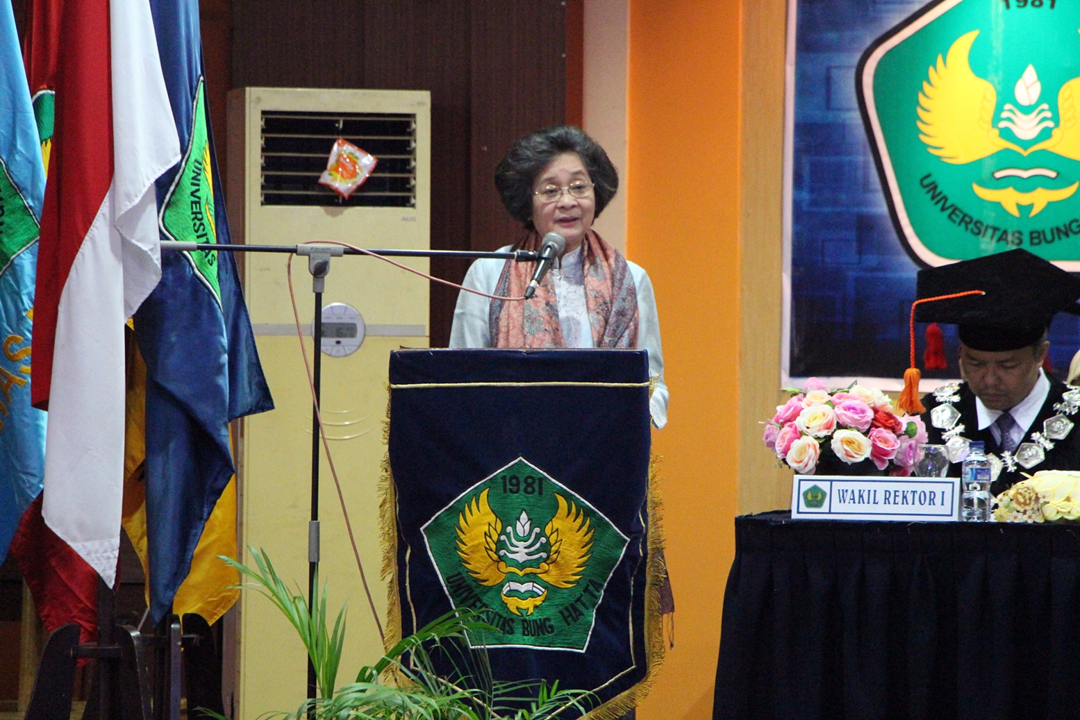 Orasi Ilmiah Prof. Dr. Meutia Farida Hatta Swasono Sampaikan 7 Karakater Bung Hatta