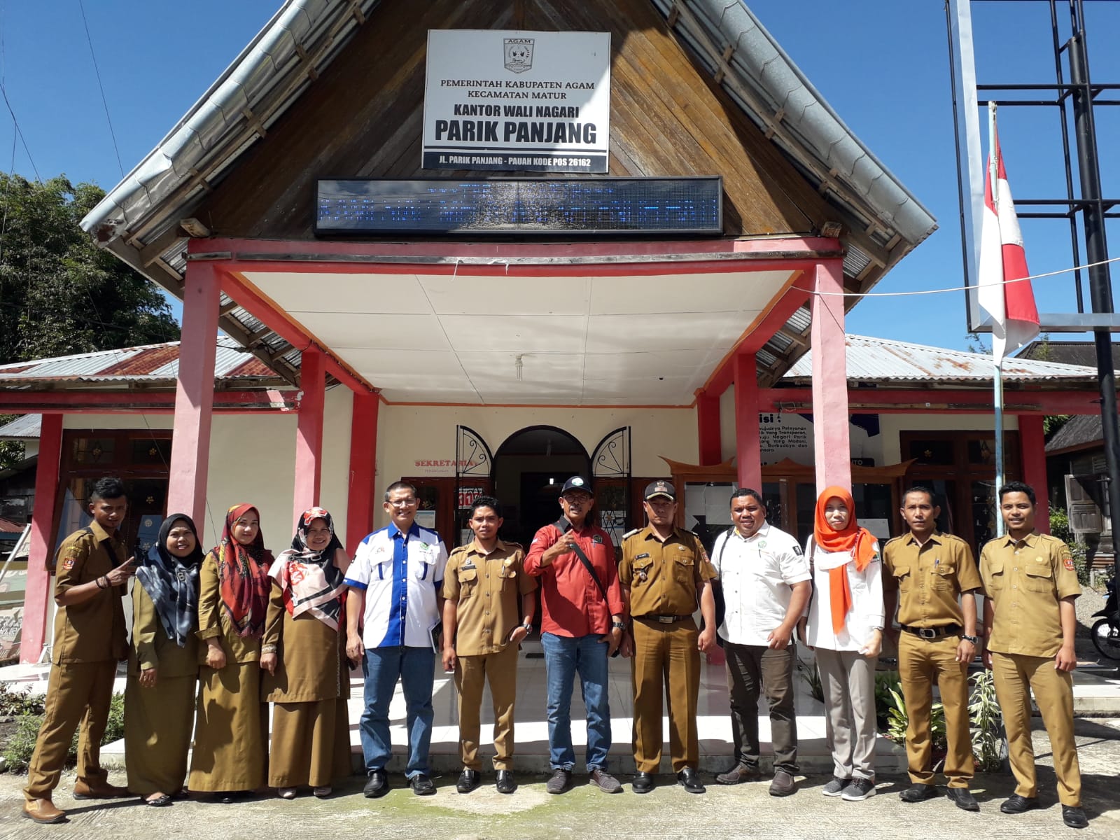 Program KKN Universitas Bung Hatta Bermanfaat Bagi Nagari