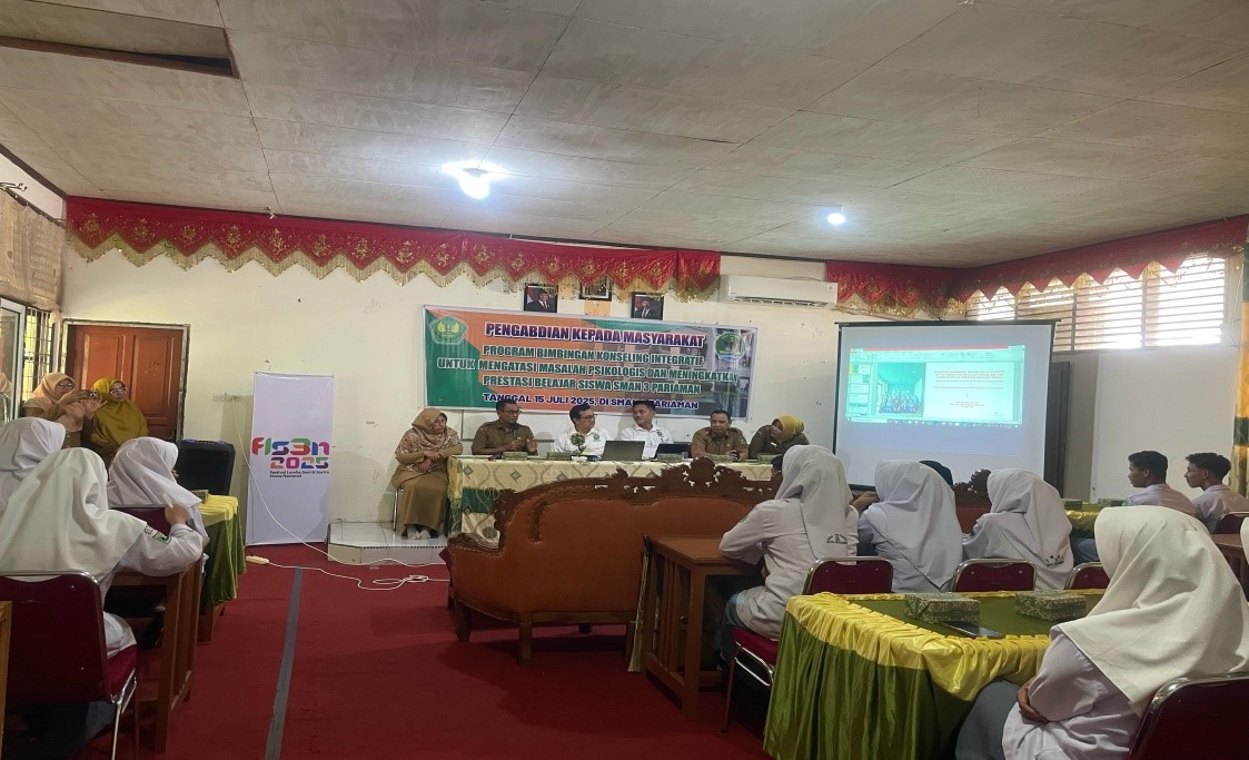 Dosen Universitas Bung Hatta Gelar Program Bimbingan Konseling Integratif di SMAN 3 Pariaman