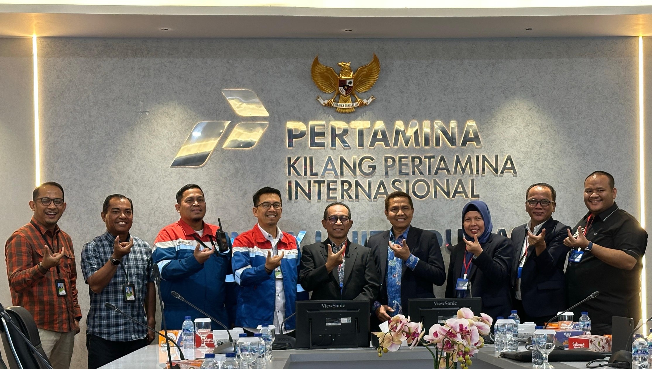 Perkuat Dengan Dunia Industri, Universitas Bung Hatta  Kunjungi Pertamina RU II Main Office Dumai