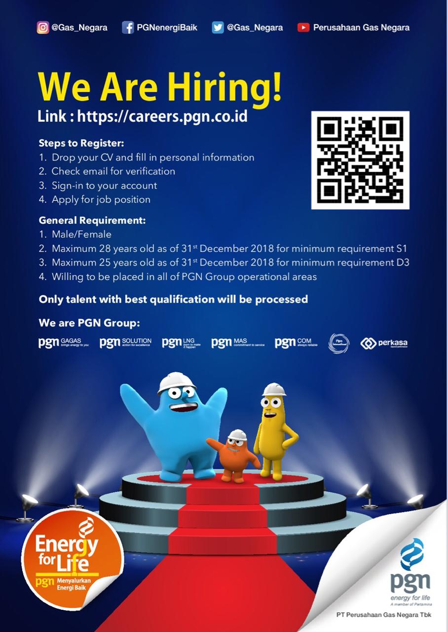 Lowongan Kerja di First Asia Consultants yang Bekerja Sama dengan Perusahaan Gas Negara