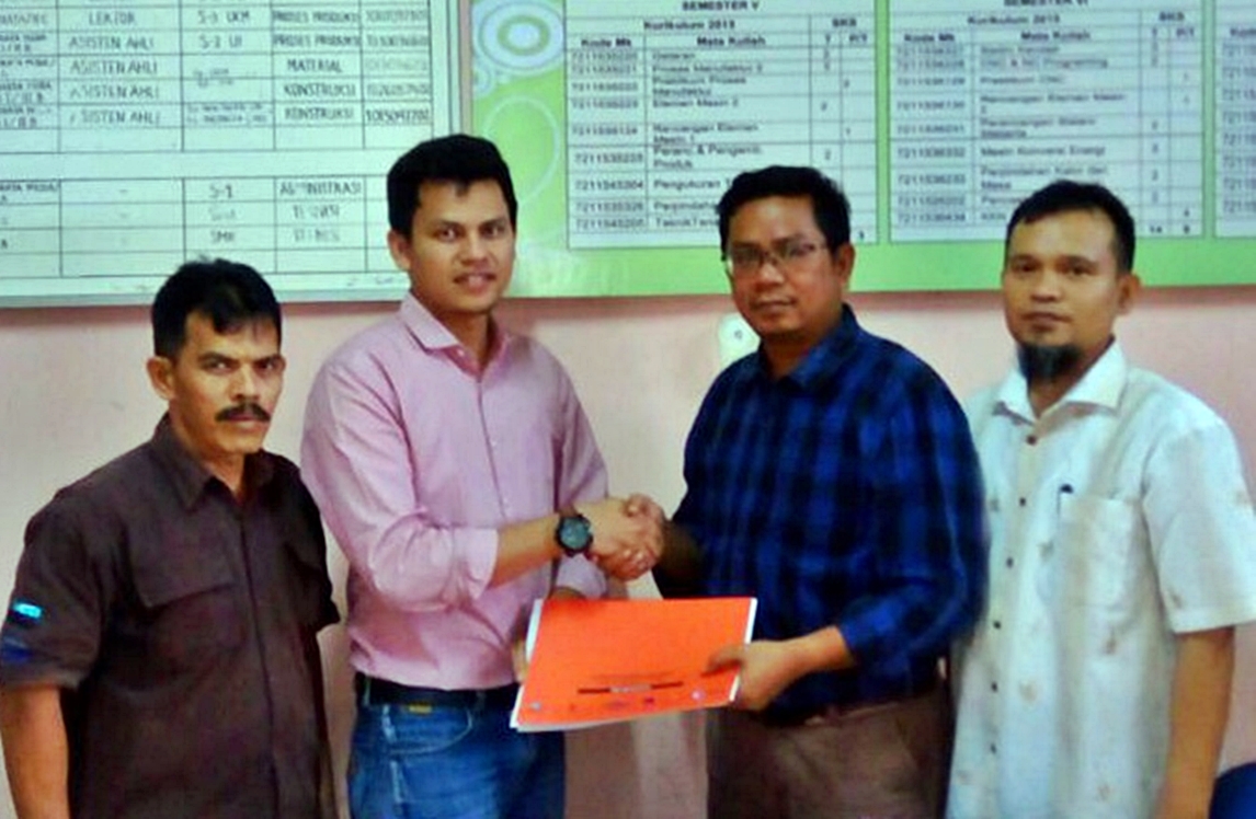 Teknik Mesin Universitas Bungg Hatta Laksanakan Kerja Sama Dengan Universitas Pasir Pangarayan dan UMSB
