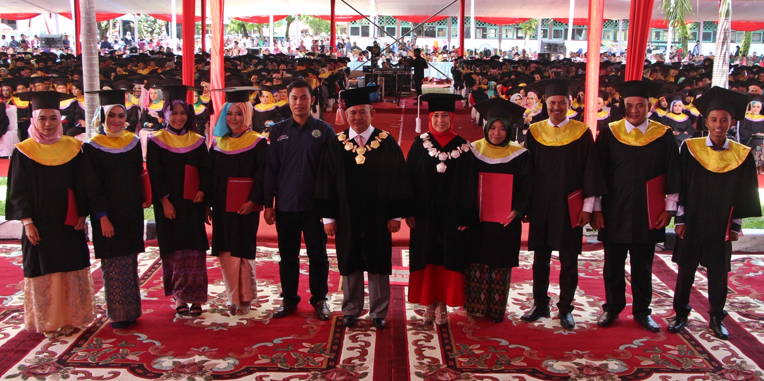 Ragam Prestasi Universitas Bung Hatta di Wisuda ke-68