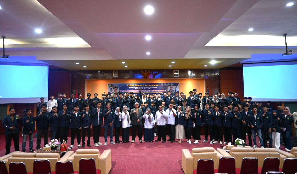 Prodi Pendidikan Jasmani Kesehatan dan Rekreasi FKIP Hadirkan Guru Besar Internasional