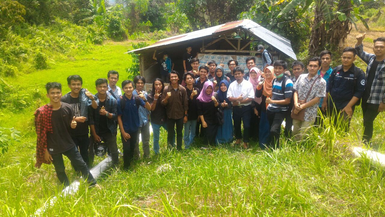 Mahasiswa Teknik Elektro Universitas Bung Hatta Belajar PLTMH di Lubuk Tempurung