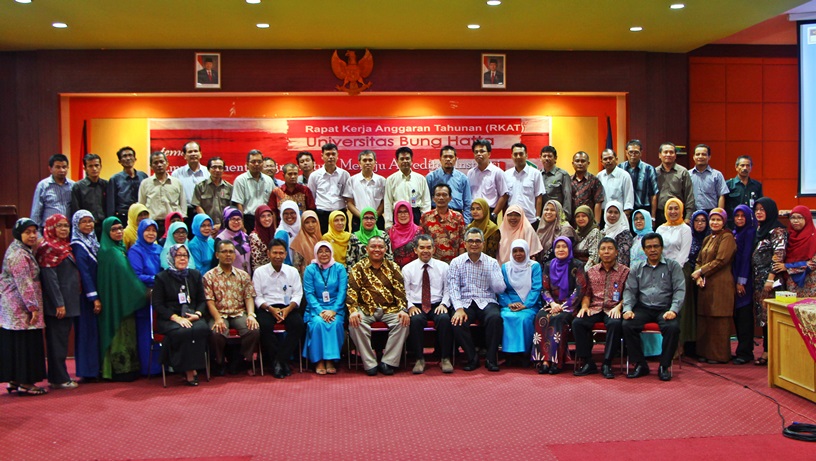 Rapat Kerja Anggaran Tahunan (RKAT) Universitas Bung Hatta 2014