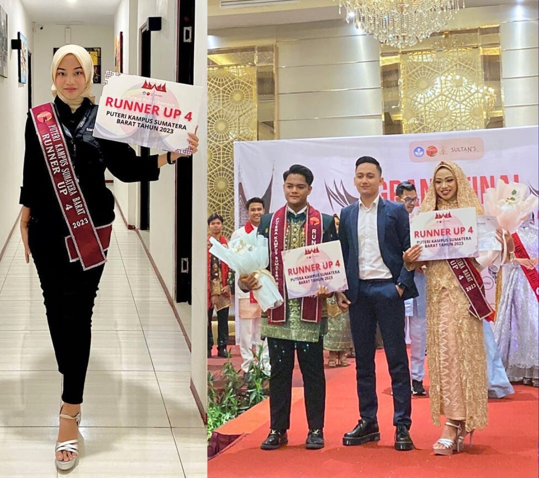 Bilqisti Imaam, Mahasiswi Prodi PGSD-FKIP Universitas Bung Hatta Runner Up 4 Puteri Kampus Sumbar 2023