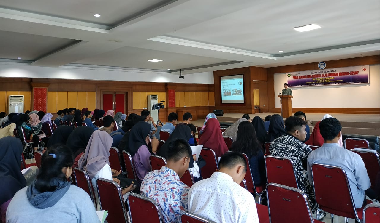 Prodi Sastra Jepang UBH Gelar Kuliah Umum Kejepangan
