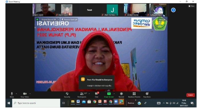 Unit PLP FKIP Universitas Bung Hatta Bekali Mahasiswa Sebelum ke Lapangan