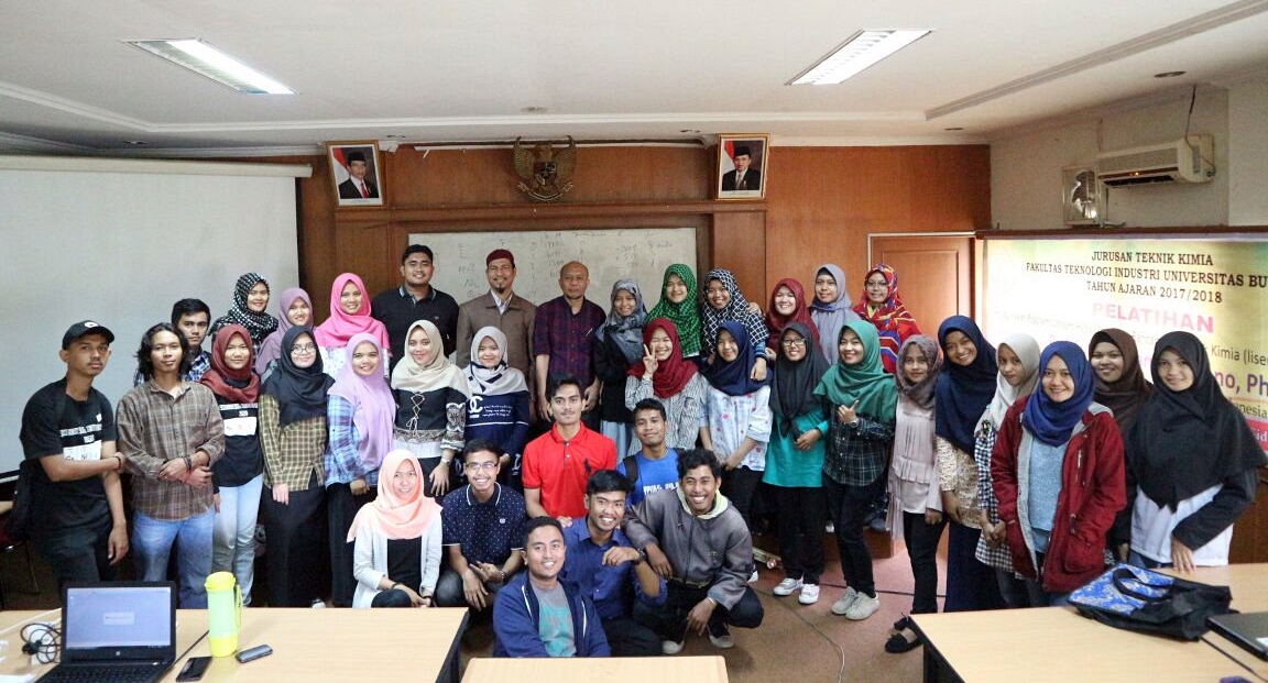 Teknik Kimia Universitas Bung Hatta Selenggarakan Pelatihan Aplikasi Sofware Perancangan Pabrik