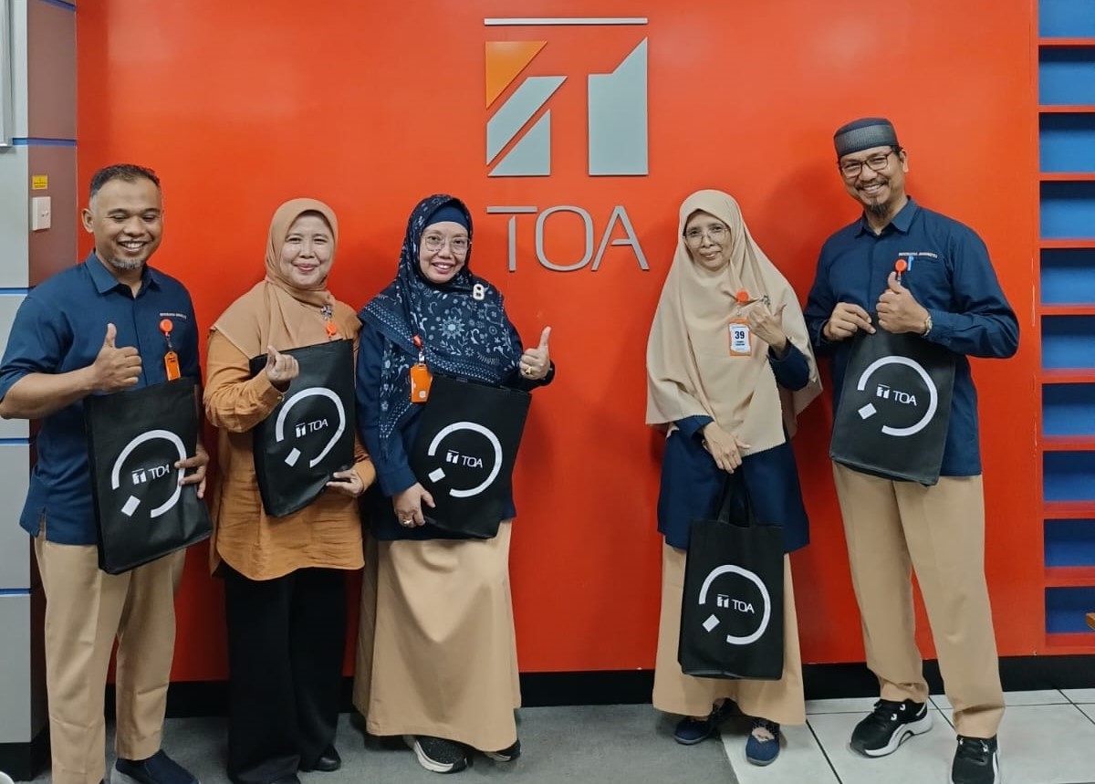 Perkuat Jaringan Kerjasama, Fakultas Teknologi Industri Lakukan Kunjungan Industri Ke PT.TOA