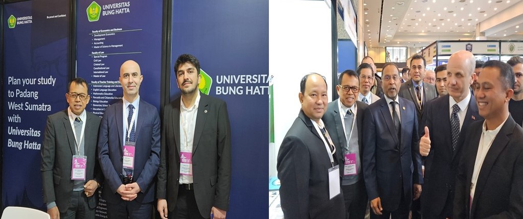 Universitas Bung Hatta dan UNP Bersama Puluhan Negara dan Ratusan Pergurun Tinggi di Dunia Ikuti Kegiatan EURIE di Istanbul Turki