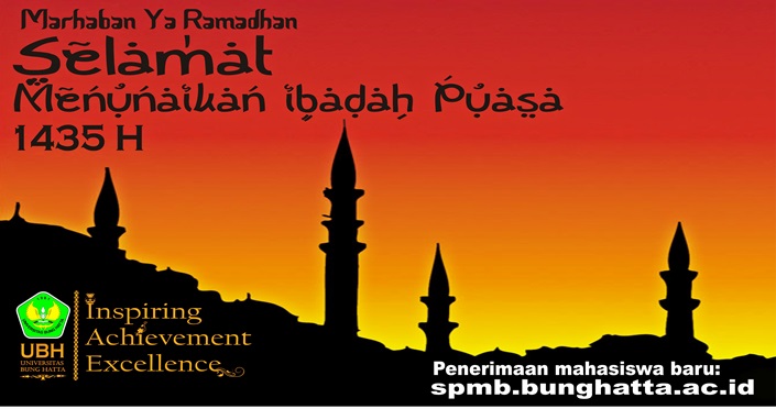 Selamat Puasa Ramadhan 1435 H