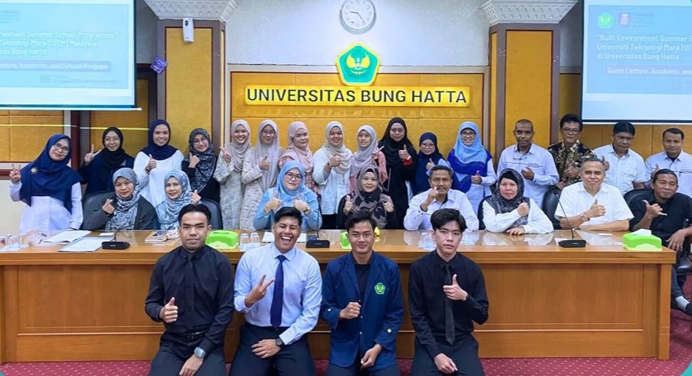 Built Environment Summer School Programme UiTM di Universitas Bung Hatta