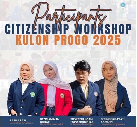 Ratna Sari Mahasiswi FPIK-Universitas Bung Hatta Terpilih Ikuti Citizenship Workshop VDMI 2025 di Kulon Progo