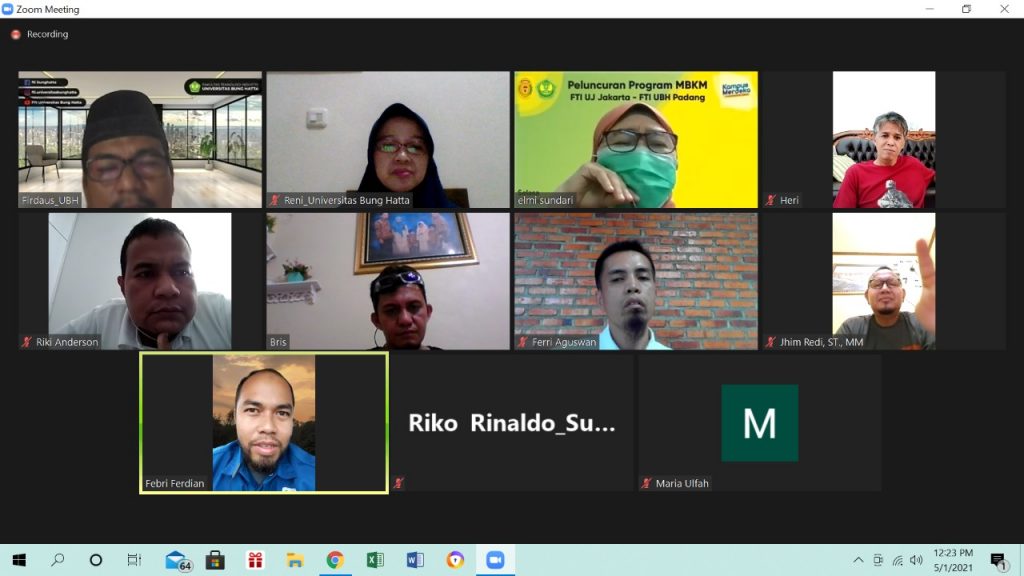 Prodi Teknik Kimia Universitas Bung Hatta Lakukan FGD dengan Badan Penasihat Industri