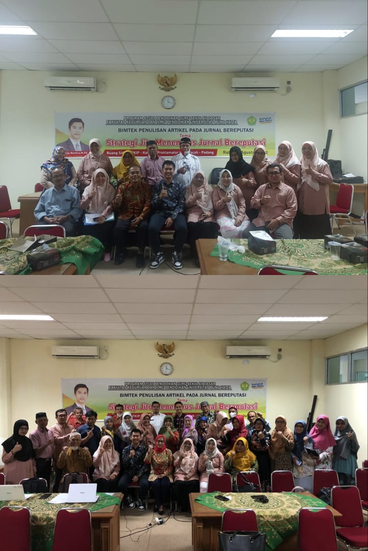 Dosen FKIP Universitas Bung Hatta Ikuti Bimtek Penulisan Artikel di Jurnal Bereputasi