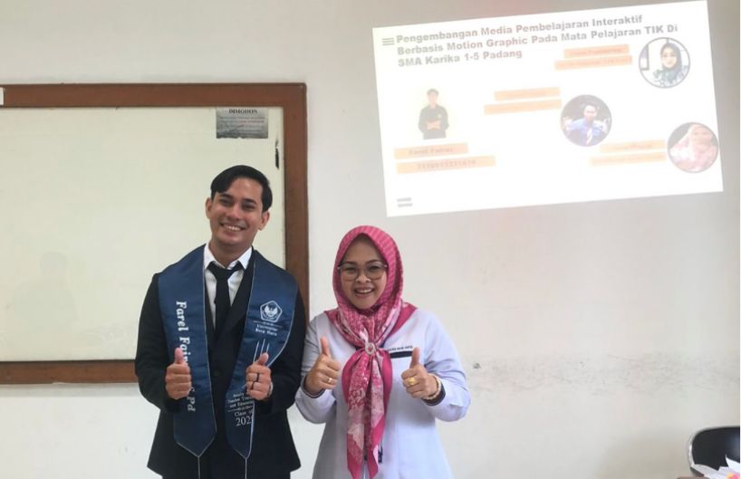 Mahasiswa PTIK Universitas Bung Hatta Kembangkan Media Pembelajaran Interaktif Berbasis Motion Graphic