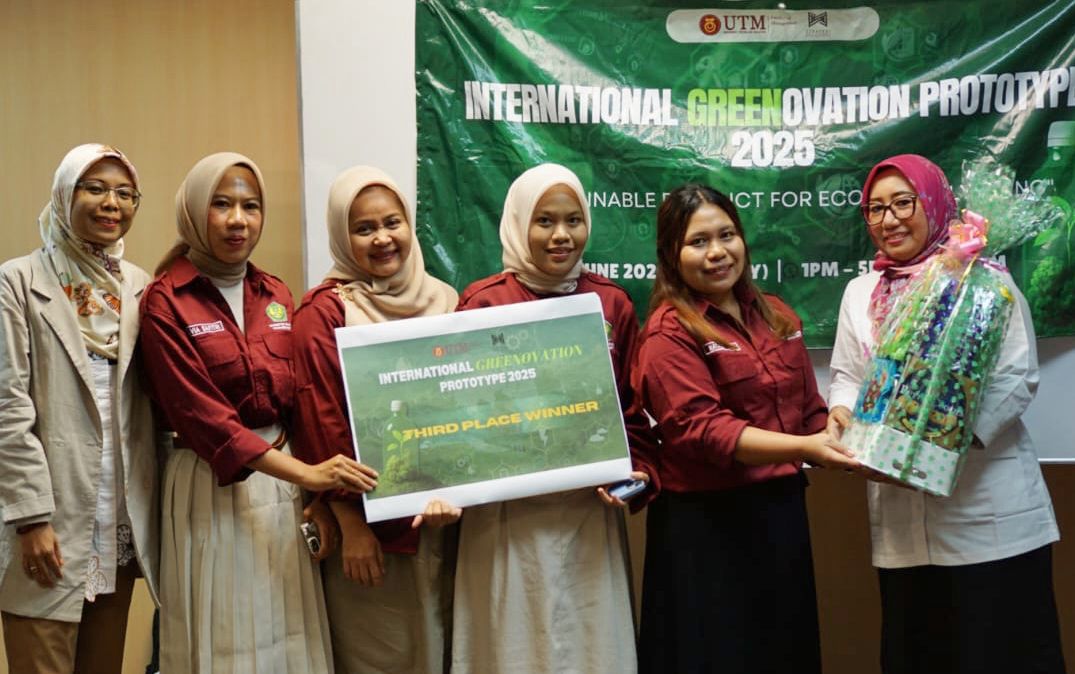 Mahasiswa Magister Manajemen Universitas Bung Hatta Raih Juara 3 International Innovation Green Prototype 2025