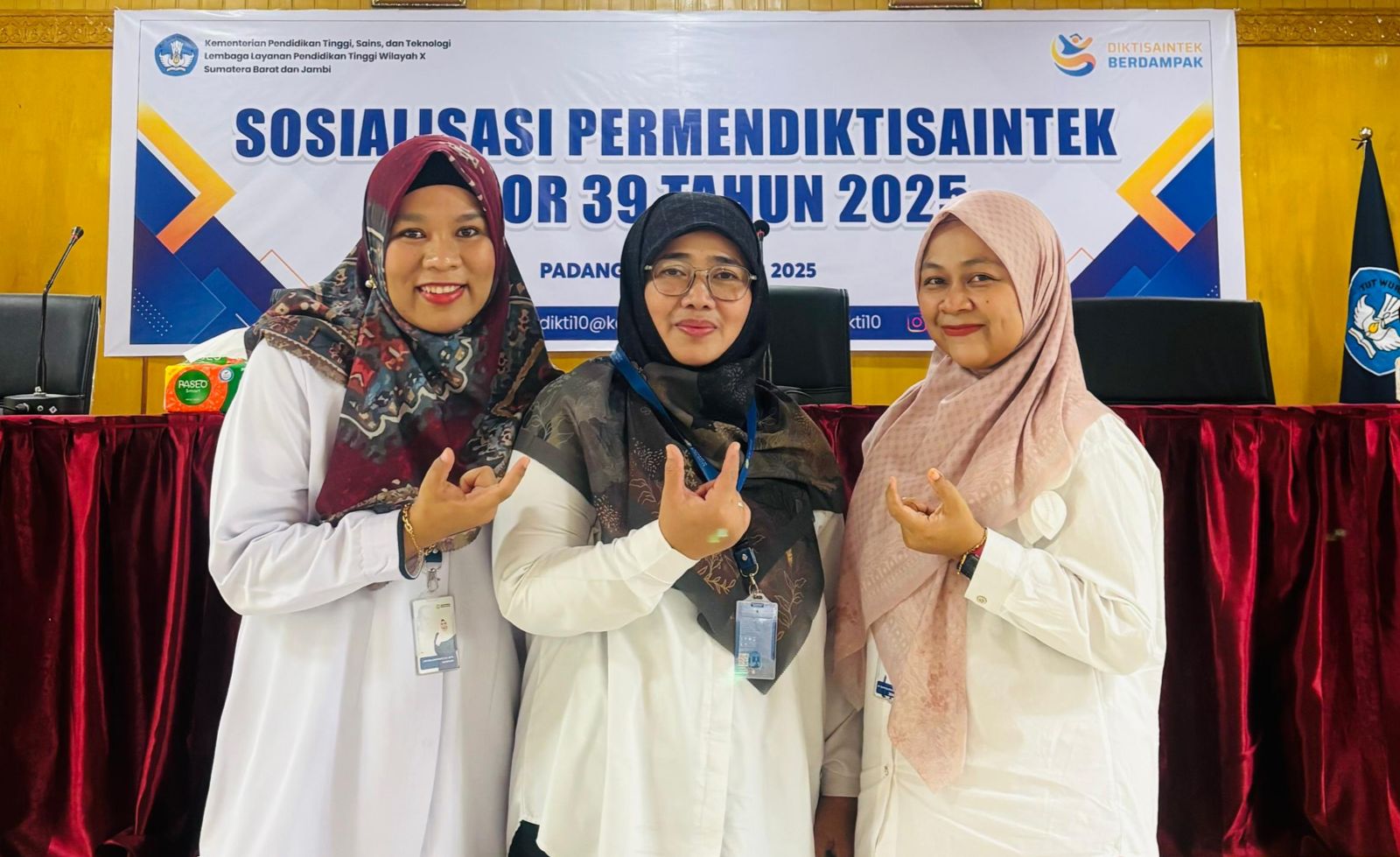 BPM Universitas Bung Hatta Ikuti Sosialisasi Permendiktisaintek Nomor 39 Tahun 2025 di LLDIKTI Wilayah X