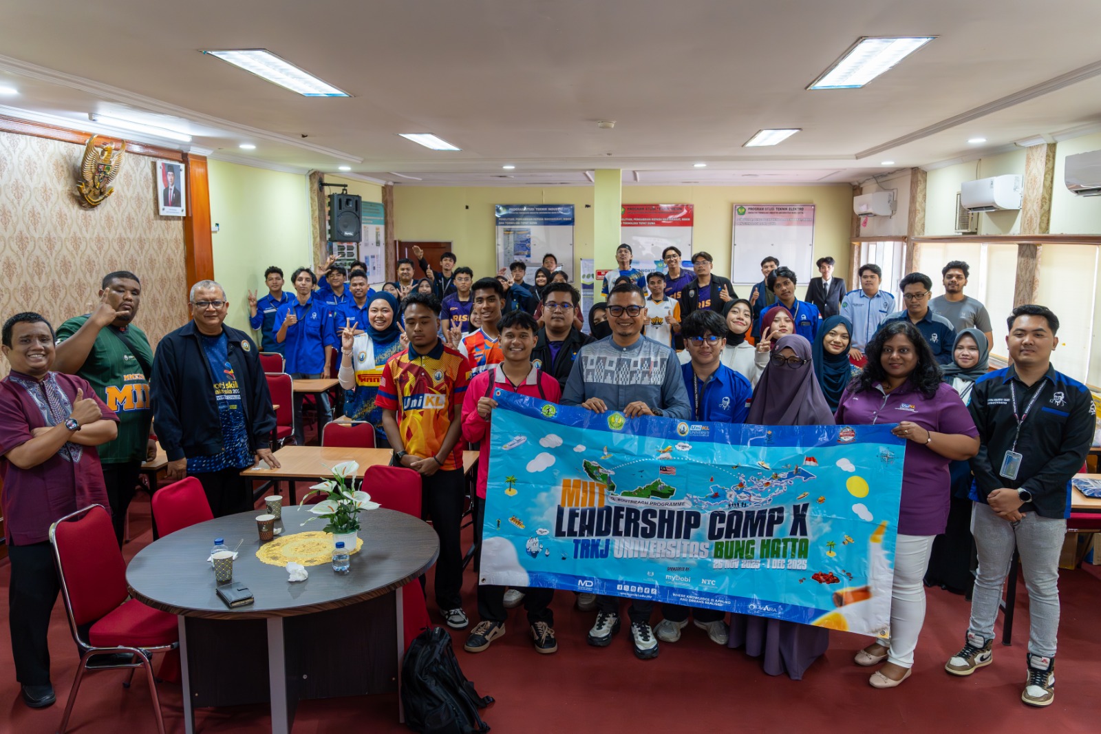 MIIT UniKL Malaysia dan TRKJ Universitas Bung Hatta Gelar Capacity Building Kepemimpinan Mahasiswa