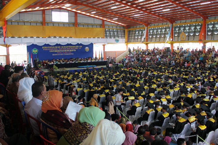 Wisuda ke-57. Tahun 2013 Akan di Bangun 3 Gedung Baru di Kampus II