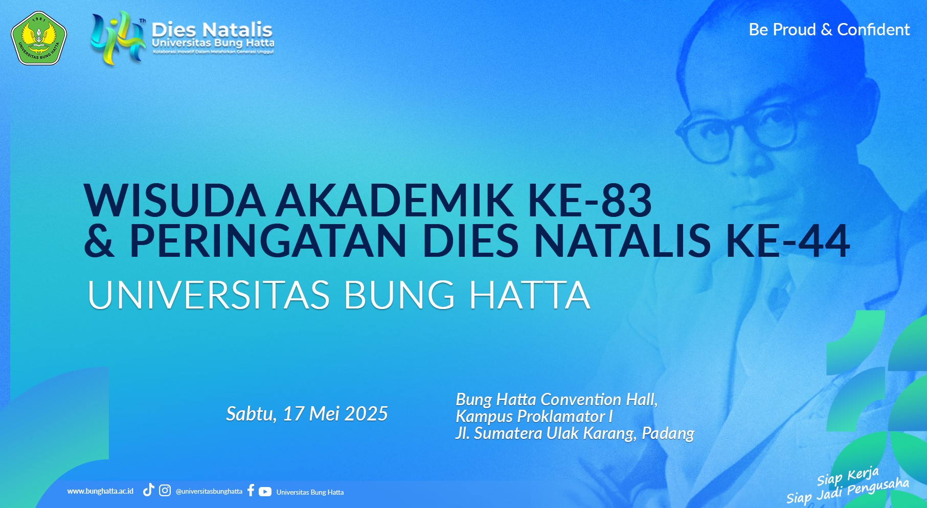 Rektor Universitas Bung Hatta, Akan Lantik  596 Lulusan Uniiversitas Bung Hatta