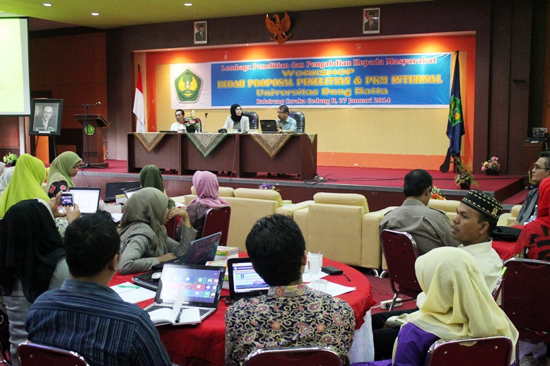 LPPM UBH Gelar Workshop Proposal Penelitian