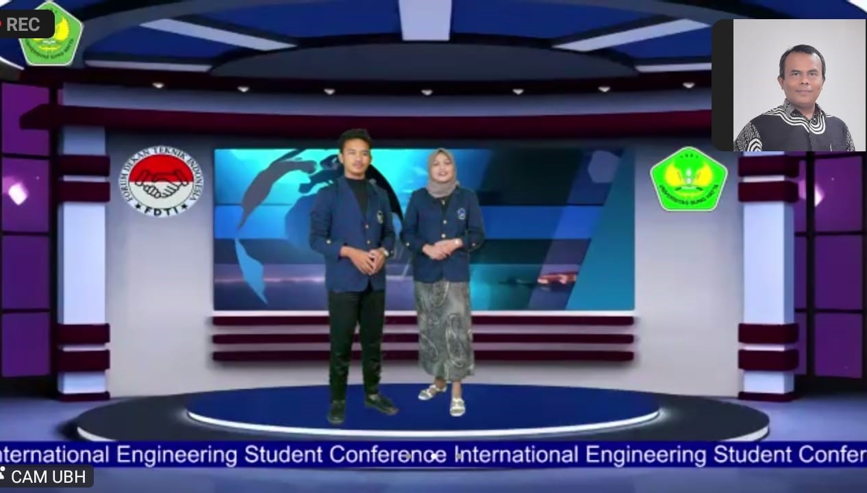 FTI Universitas Bung Hatta Hadirkan 49 Presenter Dari 12 Universitas Se-Indonesia, Dalam  1ST IESC 2023