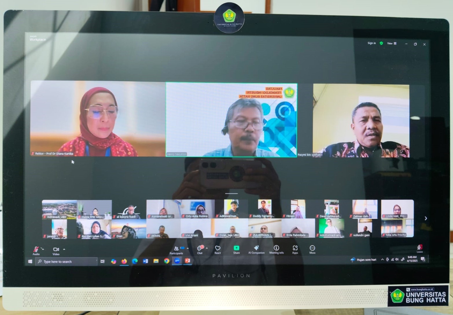 Perkuat Sinergi, Pimpinan Universitas Bung Hatta Gelar  Silaturahmi Dengan Orang Tua Mahasiswa